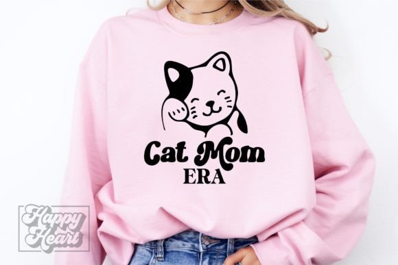 Cat Mom Era Graphics for Crafts and Branding