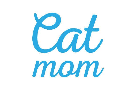 Cat Mom Free Svg Png: A Designer's Review for Embroidery