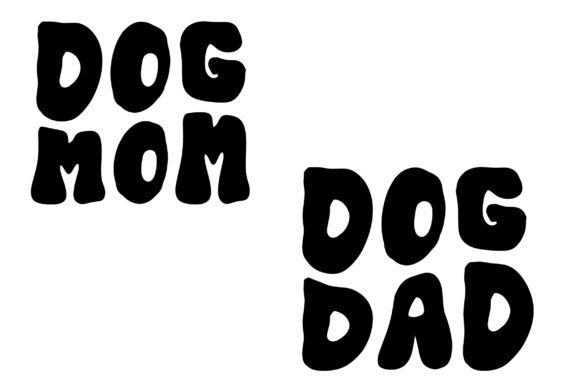 Dog Mom Dad SVG Bundle: Graphics for Crafts & Blogs