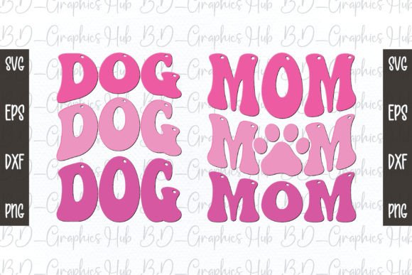 Dog Mom Retro Svg: Fresh Graphics for Crafts & Blogs