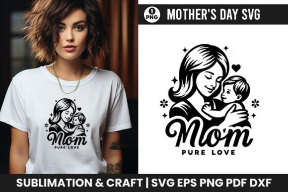 Mother's Day SVG Mom Pure Love: A Designer's Review