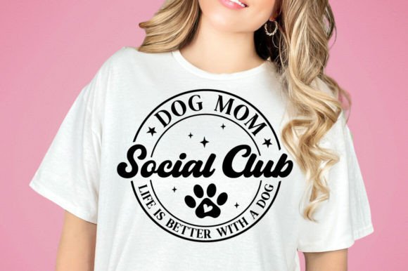 Mothers Day Dog Mom Mama Svg Png: Graphics for Crafts