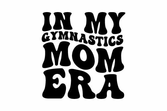 Retro Gymnastics Mom SVG: Graphics for Crafts