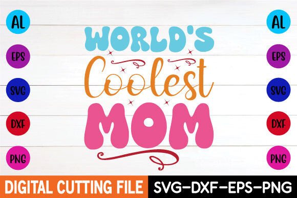 Reviewing World's Coolest Mom Retro SVG for Embroidery
