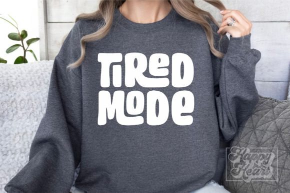 Tired Mode SVG: Essential Graphics for Crafts & Blogs